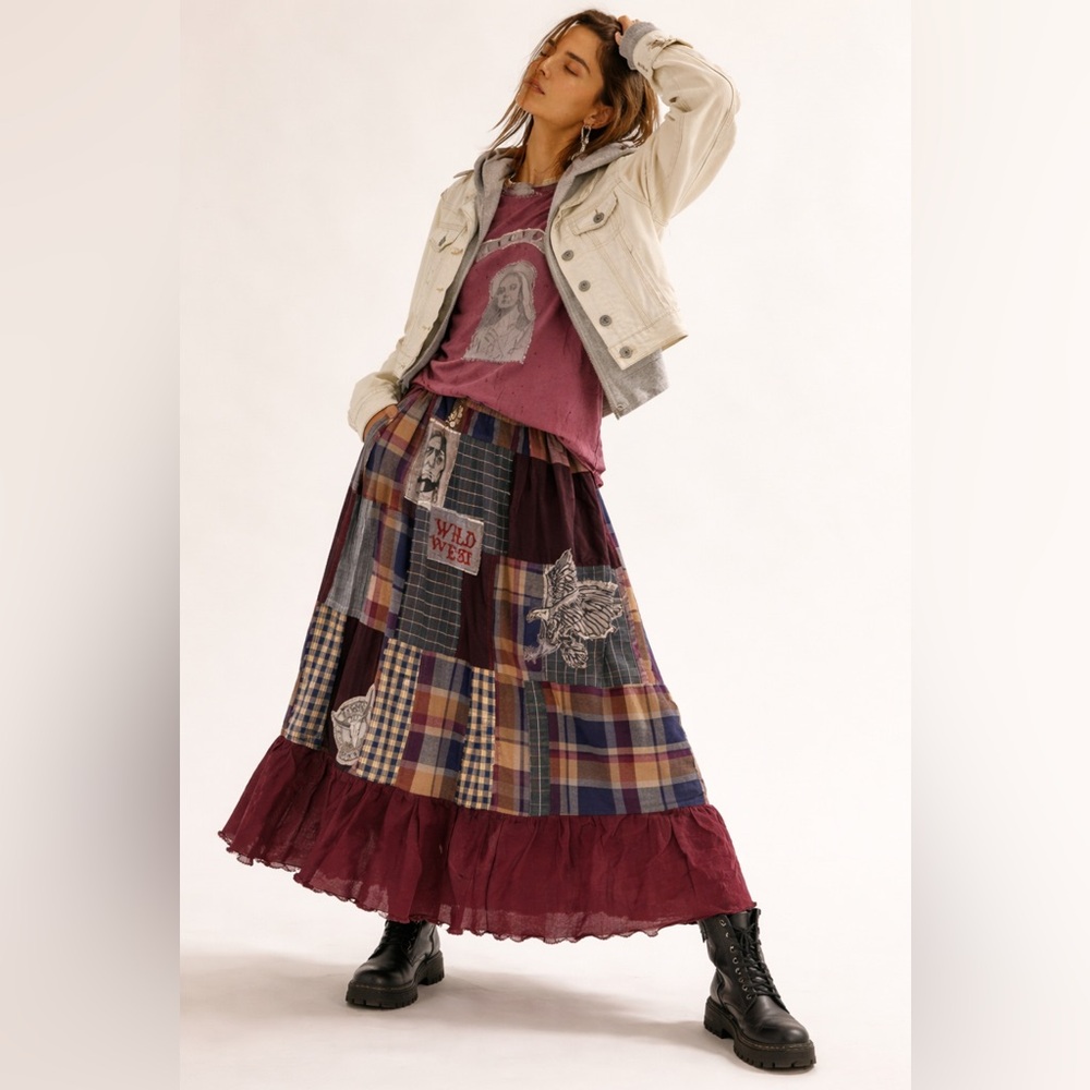 Patchwork skirt “Native American heritage” - Picture 4 of 17